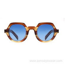 High End UV400 ECO Round Acetate Polarized Sunglasses